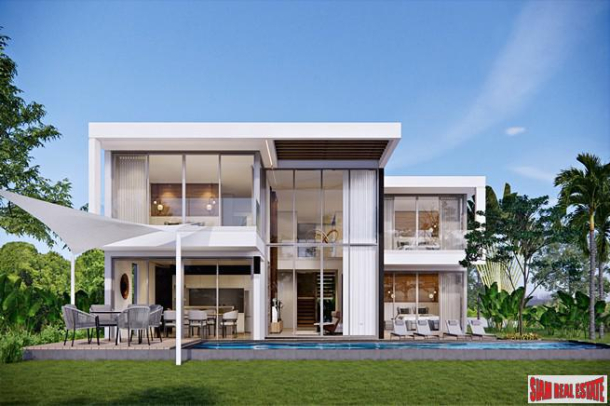New 3 & 4 Bedroom Two Storey Pool Villas for Sale in Central Chalong Location-2