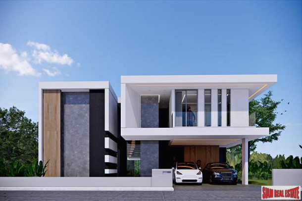 New 3 & 4 Bedroom Two Storey Pool Villas for Sale in Central Chalong Location-7