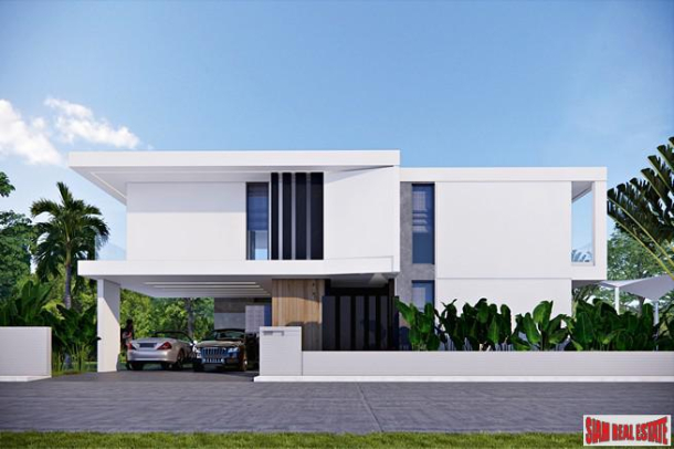 New 3 & 4 Bedroom Two Storey Pool Villas for Sale in Central Chalong Location-9