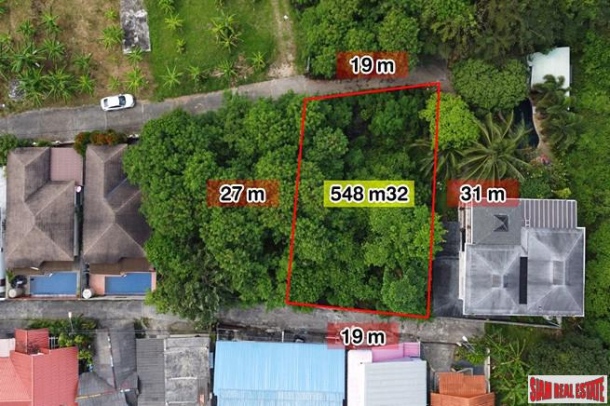 Large Flat Land Plot for Sale in Rawai - Easy to Build - 548 sqm-2