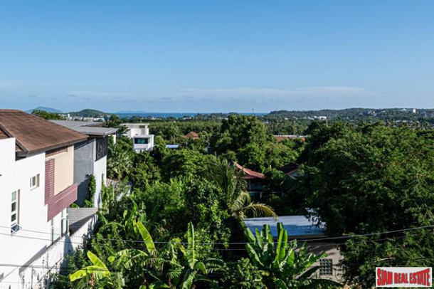 Renovated and Immaculately Kept Three Storey, Two Bedroom  Sea View Villa for Sale in Rawai-11