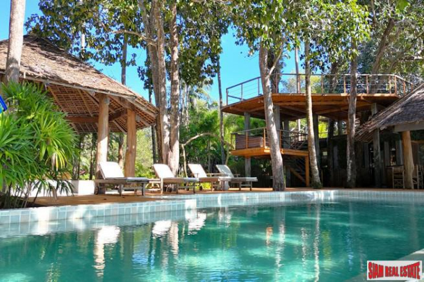 Beachfront Eco villas 4-bedrooom with picturesque sea view for sale in Khaothong, Krabi-5