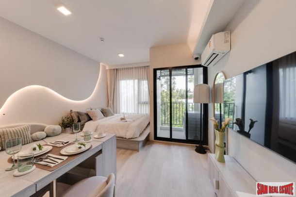 New High-Rise Condo Community with Excellent Facilities and Fully Furnished at Ratchada-Rama 9 - Studio Units-29