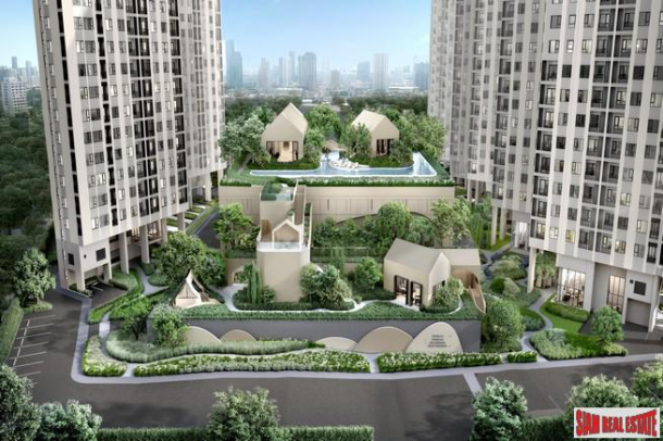 New High-Rise Condo Community with Excellent Facilities and Fully Furnished at Ratchada-Rama 9 - 1 Bed Units-7