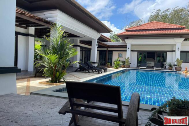 Spacious & Private Four Bedroom Pool Villa for Rent in Bang Tao - Pets Welcome-13