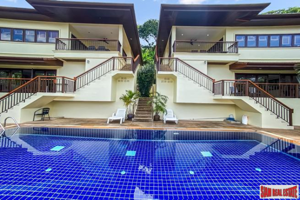 Two Pool Villas with Communal Swimming Pool and Six Rental Apartments for Sale in Kata-3