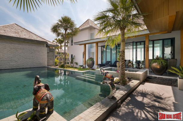 Newly Completed 4 Bedroom Pool Villa For Sale Near Boat Avenue, Cherng Talay-2