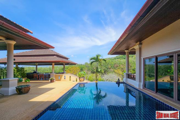 4-Bed, 4-Bath Villa with Captivating Mountain view Vista for Sale in Layan, Phuket-3