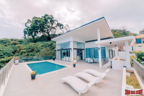 Spectacular 3-Storey Mountain-View Residence: 4-Bedroom, 6-Bathroom House for Sale in Naiharn, Phuket-5