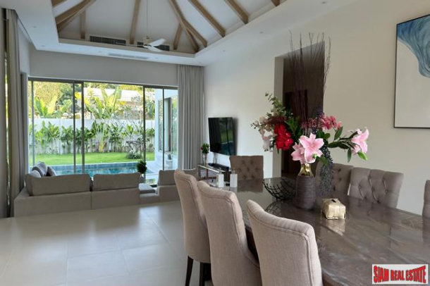 Stunning 4-Bed, 3-Bath Tropical Villa for Rent, Featuring Pool and Garden View in Cherngtalay, Phuket-9