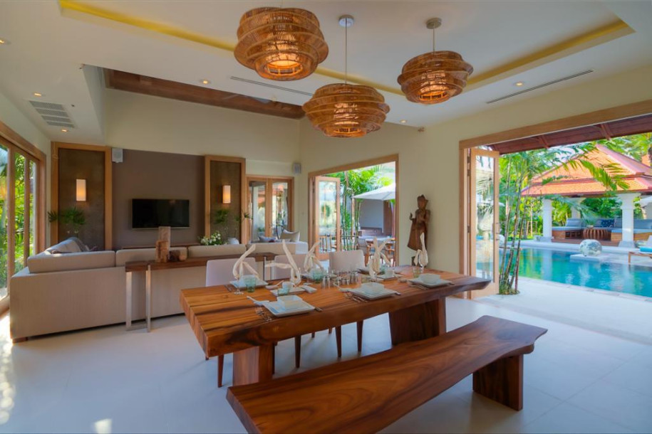 Sai Taan Villas // Fully Renovated Luxury 5 bed 5 bath pool villa for long-term rentals-3