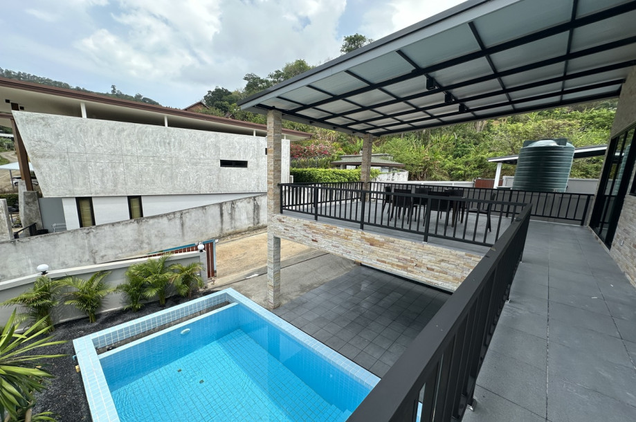 New 3 bed 4 bath private pool villa in Rawai near AKA-4