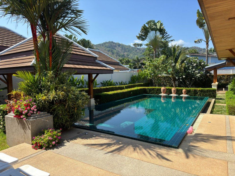 Thai-Balinese Style 3 Bed 4 Bath Pool Villa with a Large Garden just 5 mins to Nai Harn Beach-2
