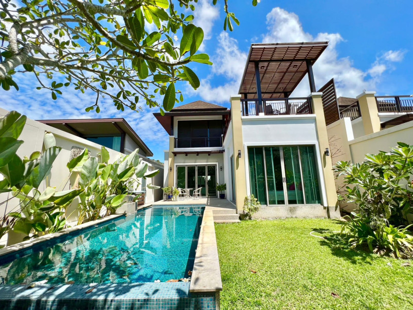 Baan Wana Pool Villas | Spacious Modern Home with a Private Swimming Pool at Cheng Talay For Rent-1