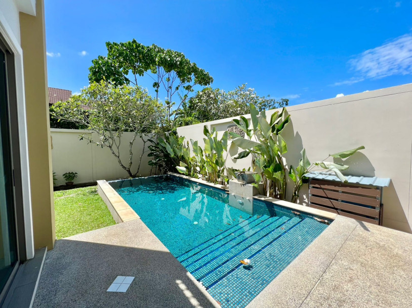 Baan Wana Pool Villas | Spacious Modern Home with a Private Swimming Pool at Cheng Talay For Rent-19