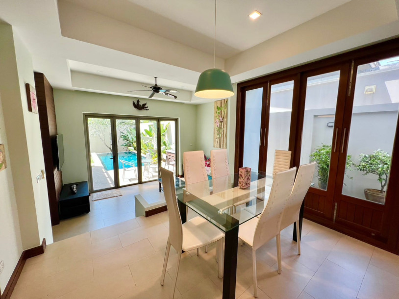 Baan Wana Pool Villas | Spacious Modern Home with a Private Swimming Pool at Cheng Talay For Rent-7
