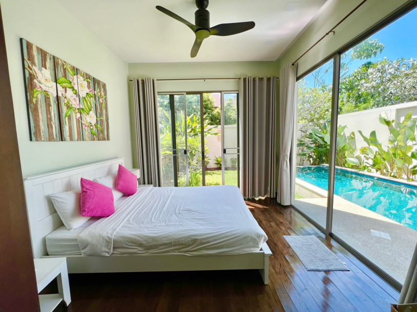 Baan Wana Pool Villas | Spacious Modern Home with a Private Swimming Pool at Cheng Talay For Rent-21