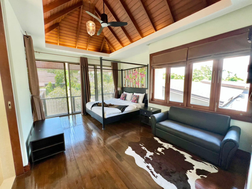 Baan Wana Pool Villas | Spacious Modern Home with a Private Swimming Pool at Cheng Talay For Rent-13