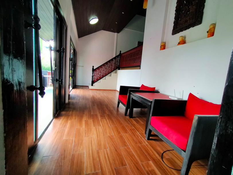 Balinese Style Four Bedroom Two Storey Home with Pool in Rawai. Pets Friendly.-10