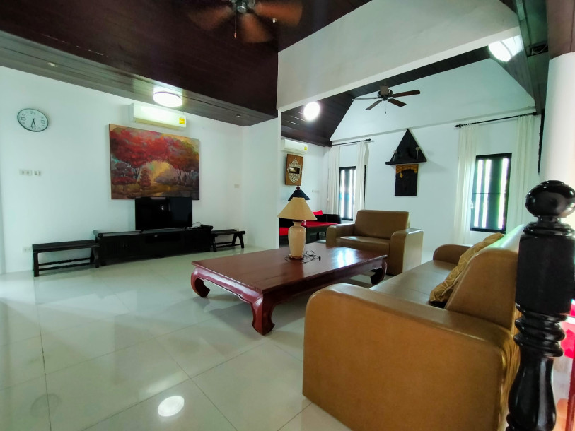 Balinese Style Four Bedroom Two Storey Home with Pool in Rawai. Pets Friendly.-16