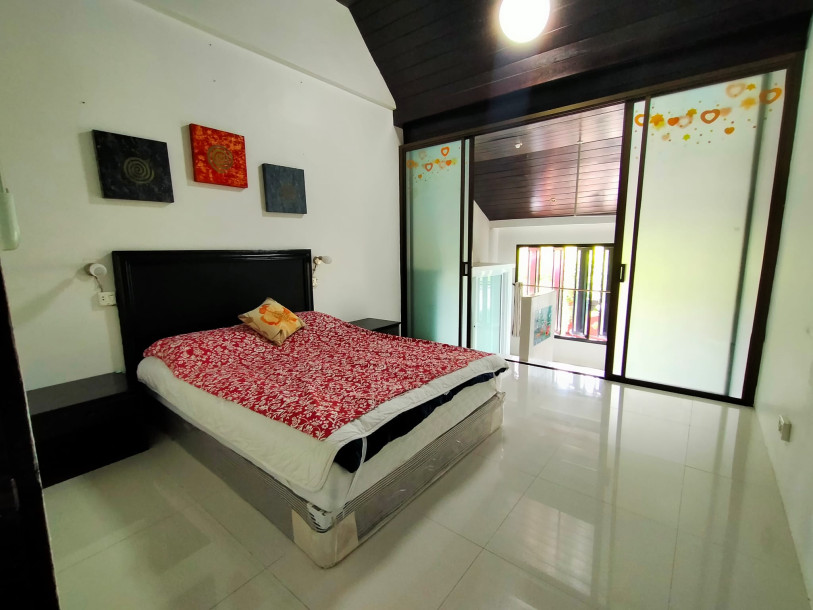 Balinese Style Four Bedroom Two Storey Home with Pool in Rawai. Pets Friendly.-14
