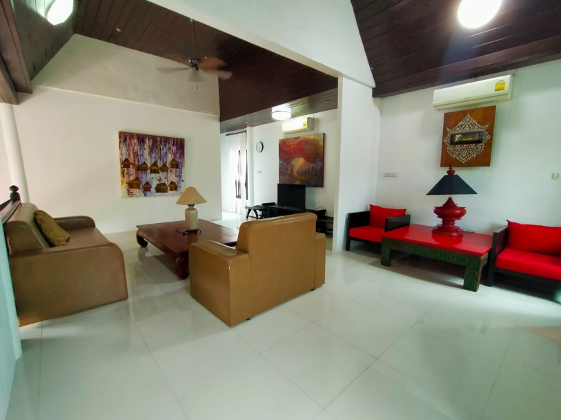 Balinese Style Four Bedroom Two Storey Home with Pool in Rawai. Pets Friendly.-11