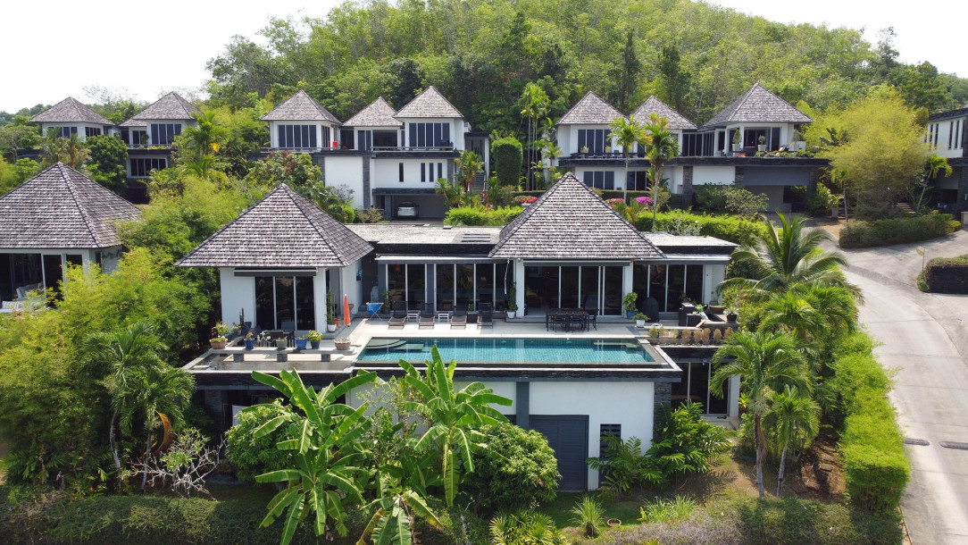 The Villas Overlooking Layan // 5 bed Luxury Sea-view villa near Layan and Laguna Beaches in Phuket-1