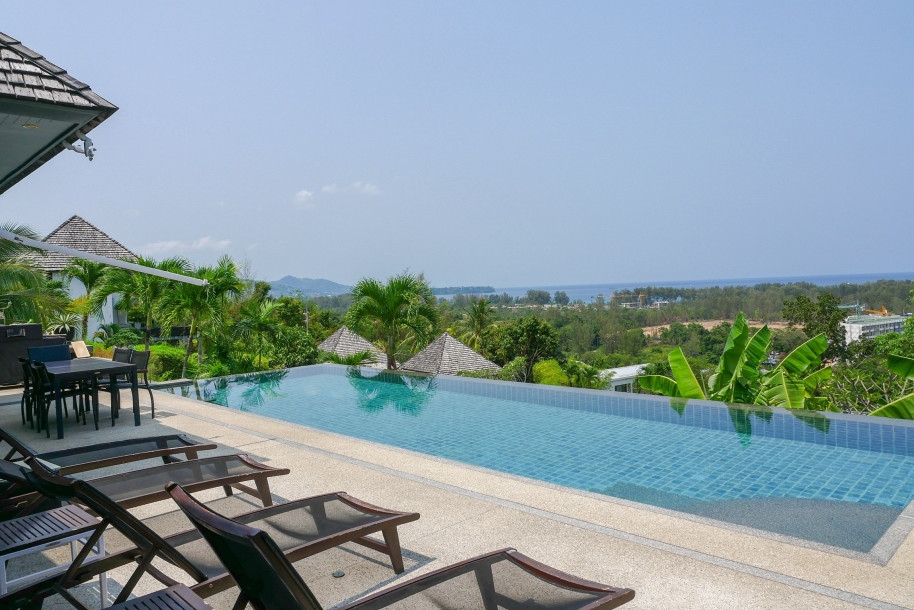 The Villas Overlooking Layan // 5 bed Luxury Sea-view villa near Layan and Laguna Beaches in Phuket-3