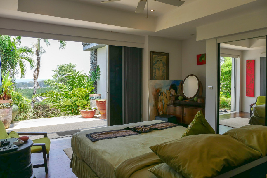 The Villas Overlooking Layan // 5 bed Luxury Sea-view villa near Layan and Laguna Beaches in Phuket-19