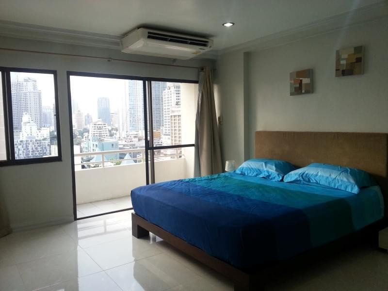 Saranjai Mansion | Large One Bedroom with Balcony and Pool View for Rent on Sukhumvit 6, Bangkok-8