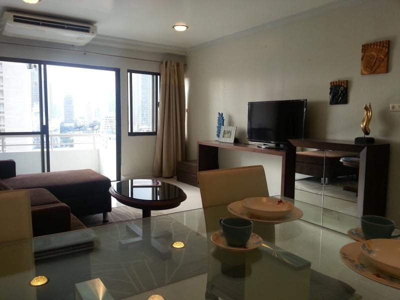 Saranjai Mansion | Large One Bedroom with Balcony and Pool View for Rent on Sukhumvit 6, Bangkok-6