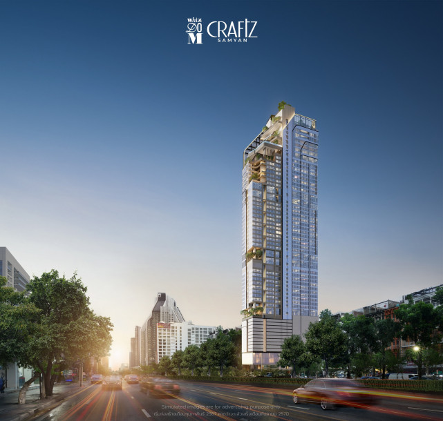 New Luxury High-Rise 55 Storey Condo with Excellent Facilities and City and Chao Phraya River Views at Samyan – Rama IV-98