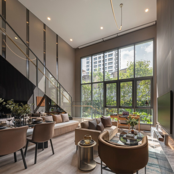 New Luxury High-Rise 55 Storey Condo with Excellent Facilities and City and Chao Phraya River Views at Samyan – Rama IV-65