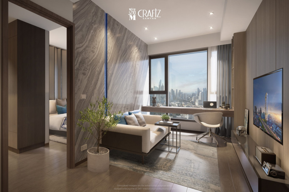 New Luxury High-Rise 55 Storey Condo with Excellent Facilities and City and Chao Phraya River Views at Samyan – Rama IV-81