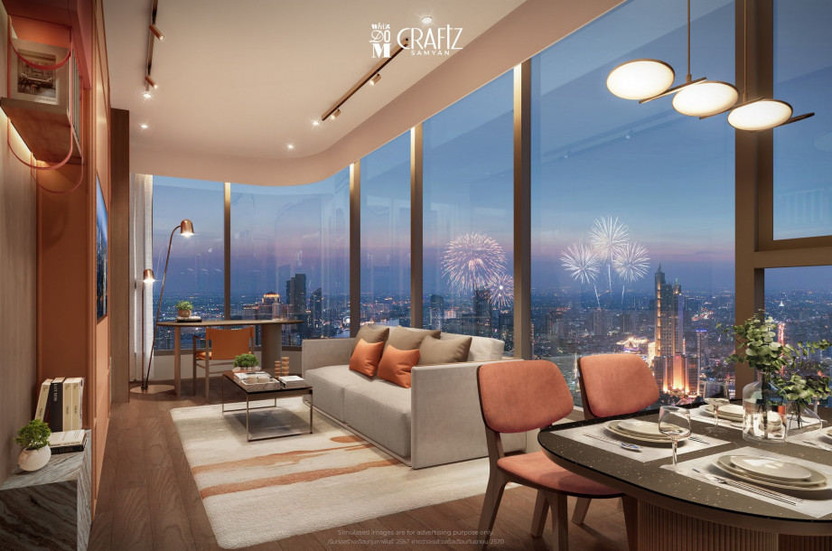 New Luxury High-Rise 55 Storey Condo with Excellent Facilities and City and Chao Phraya River Views at Samyan – Rama IV-87