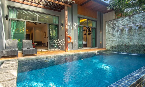 Phuket: Saiyuan Estate | Tropical Two Bedroom Pool Villa with Private Terrace for Sale in Rawai